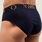 Navy Blue Brief with Gold Waistband
